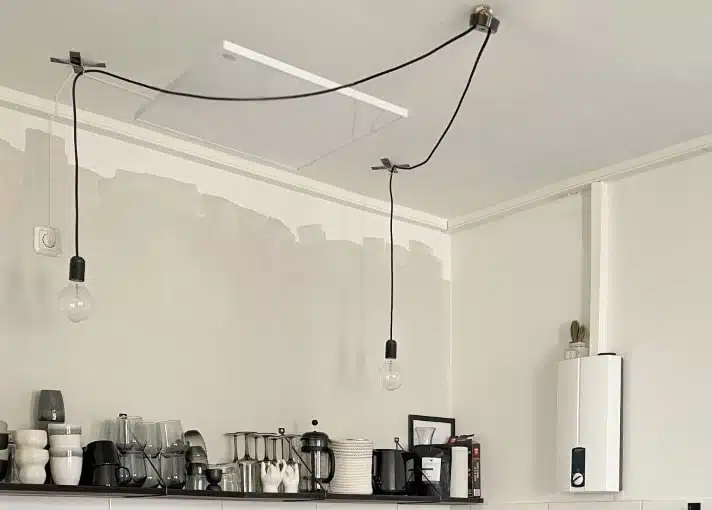 Heizung an der Decke