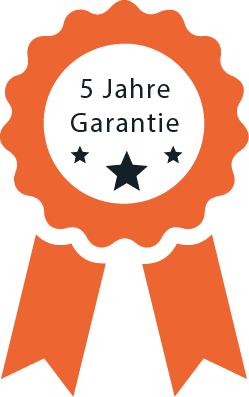 5 Jahre Garantie